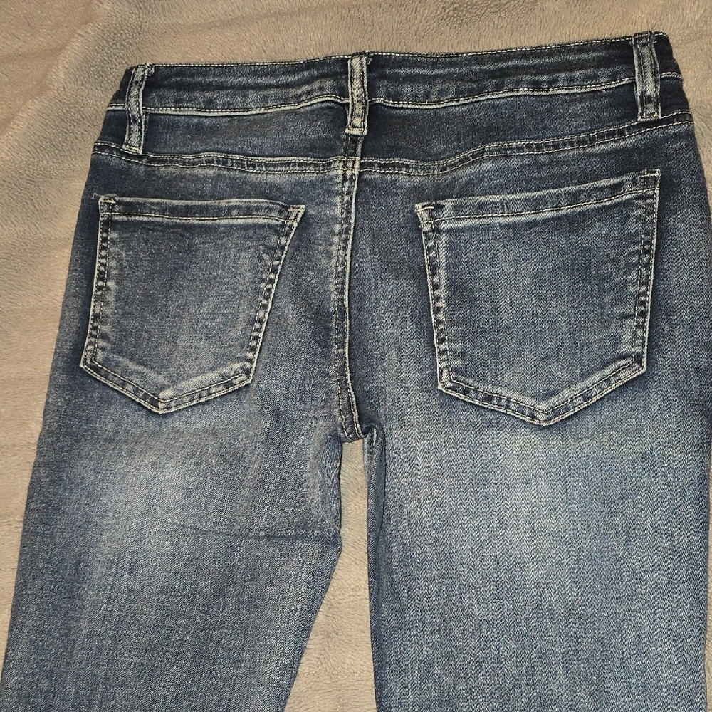 Ashley Mason Blue Denim Skinny Stretch Jeans Size 5 - Picture 5 of 5